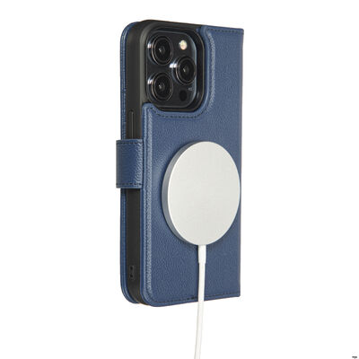 Customizable Logo  Litchi Grain Leather Detachable Wallet Case Phone Case Manufacturer