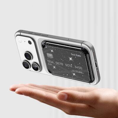 Customized TPU PC MagSafe Card Wallet with OEM/ODM service