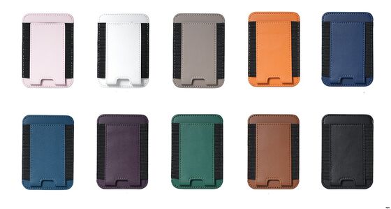 Customized Magsafe Card Wallet with Built in Magnets and Easy Access Card Slot Providing Hands Free Convenience and Secure Card Storage for Business