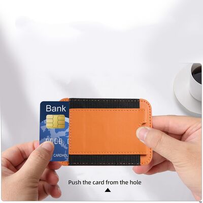 Customized Magsafe Card Wallet with Built in Magnets and Easy Access Card Slot Providing Hands Free Convenience and Secure Card Storage for Business