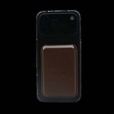 Customizable Magsafe Card Wallet Featuring Kickstand and Easy Out Hole Card Slot for Comfortable Viewing and Card Removal With OEM/ODM service