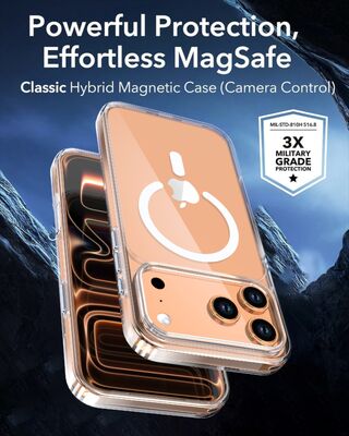 Étui téléphonique MagSafe personnalisable avec panneau arrière remplaçable