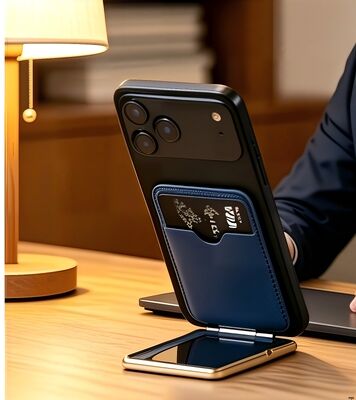 Customized Logo Tripod Magsafe Card wallet With OEM/ODM Service