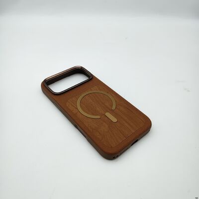 Wood Grain MagSafe Phone case With OEM/ODM Service