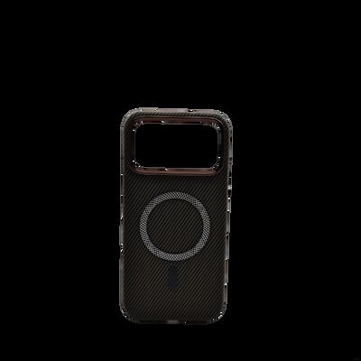 Custom Carbon Fiber Material Leather Phone Case