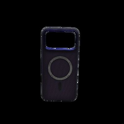 Custom Carbon Fiber Material Leather Phone Case