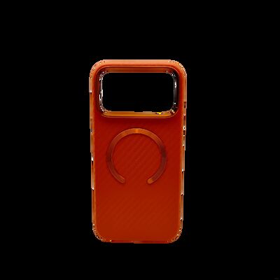 Carbon Fiber Material Leather Phone Case