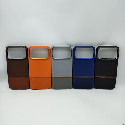 Litchi Grain Phone Case With Customized Service