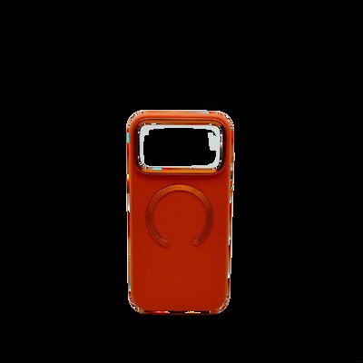 Grid Leather Phone Case