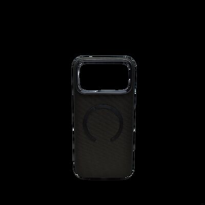 Grid Leather Phone Case