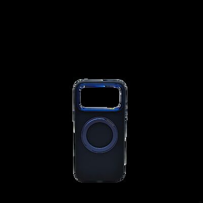 Customized Leather Covered Phone Case With a Ring