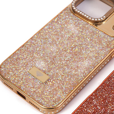 Customizable Flash Drill Phone Case With Kickstand Function