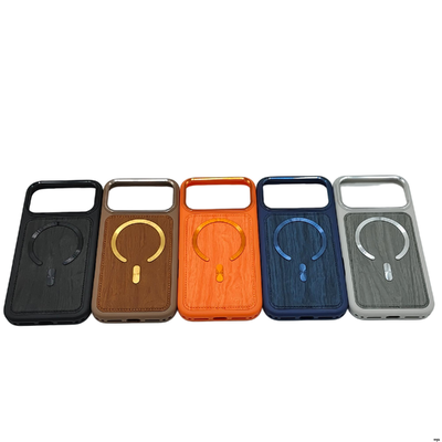 Hand-stitched Leather Phone Sleeve With OEM/ODM Service