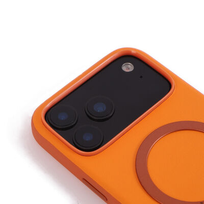 Slim Fit Leather Snap-on Case