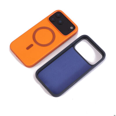 Slim Fit Leather Snap-on Case