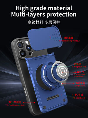 China Supplier Magnetic Ring Holder Phone Case
