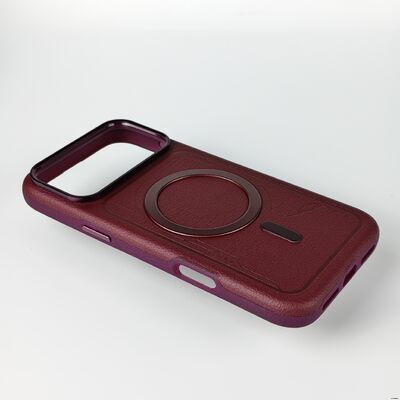 Vintage Litchi Grain MagSafe Phone Case With OEM/ODM