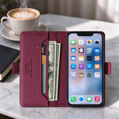 Wallet Leather Phone Cover Factory
