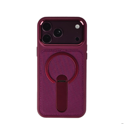 TechWoven MagSafe Case with Foldable Lens Kickstand
