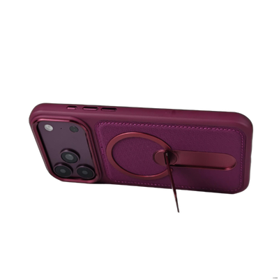TechWoven MagSafe Case with Foldable Lens Kickstand
