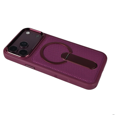 TechWoven MagSafe Case with Foldable Lens Kickstand