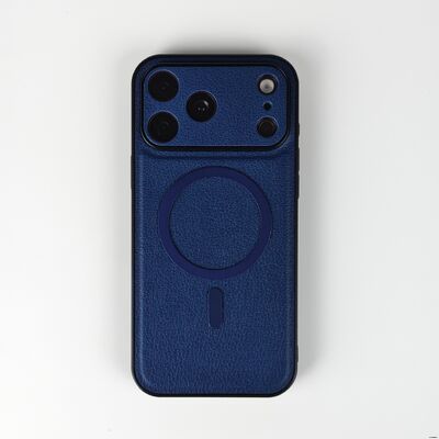Lychee Grain Texture MagSafe Phone Case