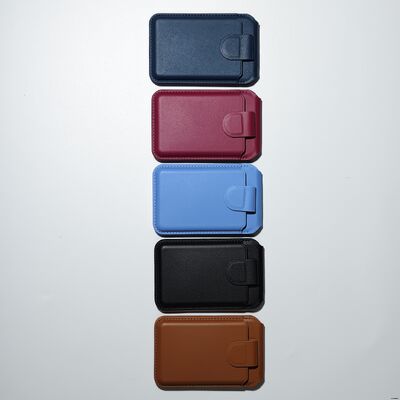MagSafe Card Wallet With Hinge & Snap Tab